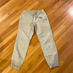 The Gap men’s khaki joggers, size small